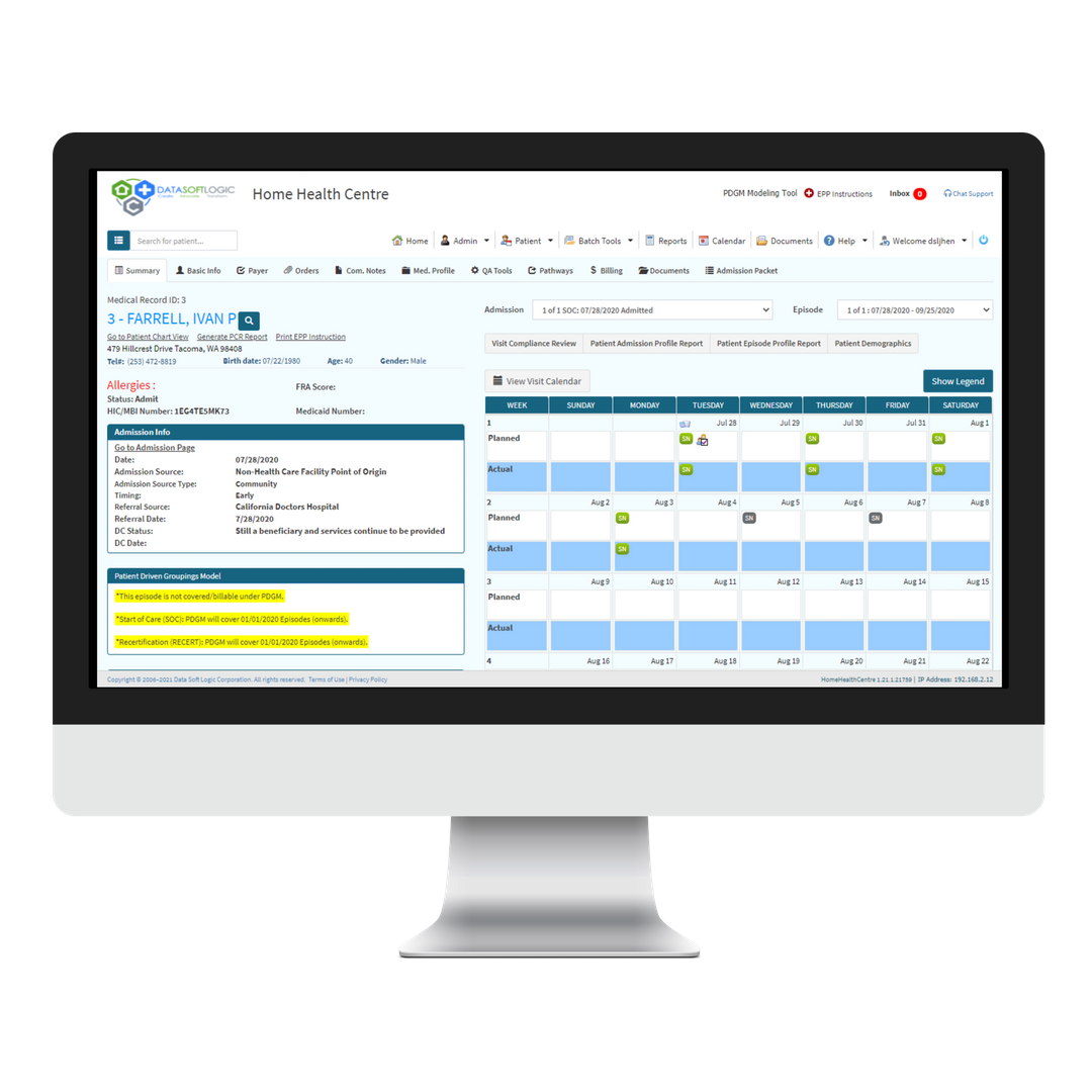 Data Soft Logic Home Health Centre